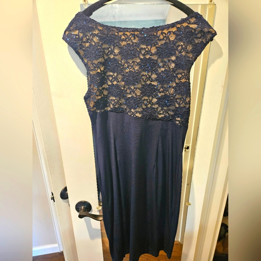 Navy Blue Dress